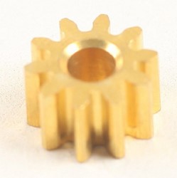 Fleischmann 564602  - Ritzel Z=10 M0!5 - Messing (00564602)