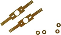 Train-O-Matic 01080104  - CC-A2 (50 pcs set) Sleepcontact voor bij de wielen/draaistel (55)
