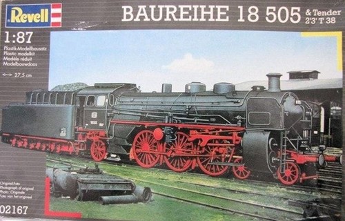 Revell 02167 H0 - Baureihe 18 505 & Tender 2'3' T38