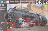 Revell 02171 H0 - BR 02 Vierzylinder-Einheitslokomotiv mit Kurztender 2'2 T30
