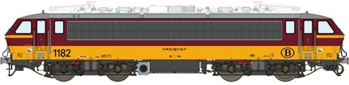 LS Models 12593 H0 - Elektrische locomotief HLE 1182 NMBS AC Digitaal