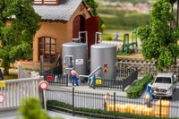 Faller 131338 H0 - Opslagtanks 2 Stuks
