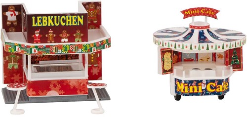 Faller 134001 H0 - 2 Kerstmarktkraampjes-2