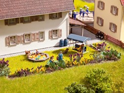 Noch 14058 - Bloementuin 17 stuks
