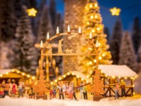 Noch 14391 H0 - Ingangsboog Kerstmarkt