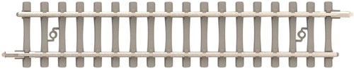 Minitrix 14505 N - Rechte Rails met betonnen dwarsliggers 76,3 mm