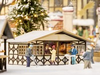 Noch 14392 H0 - Kerstmarkt kraam