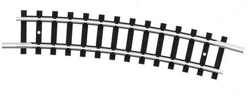Minitrix 14921 N - Gebogen Rails R2b 295,4 mm 15°