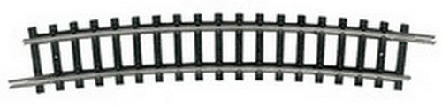 Minitrix 14927 N - Gebogen Rails R4 362,6 mm 15°