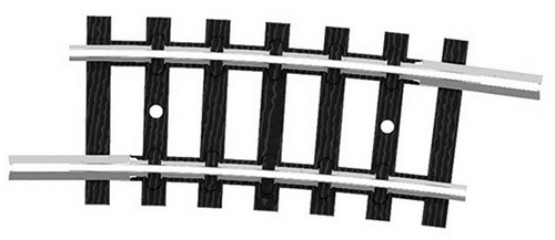 Minitrix 14929 N - Gebogen Rails R2b 295,4 mm 7,5°