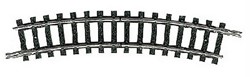 Minitrix 14984 N - Gebogen scheidingsrail R1 24° 1stuks