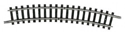 Minitrix 14986 N - Onderbroken Gebogen Rail R2 1stuks
