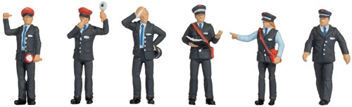 Noch 15260 H0 - Baanpersoneel Zwitserland (6 figuren)