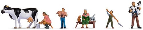 Noch 15609 H0 - Boeren familie