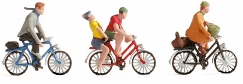 Noch 15898 H0 - Fietsers
