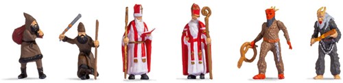 Noch 15929 H0 - Sinterklaas en zwarte Piet