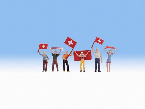 Noch 15986 H0 - Zwitserse fans