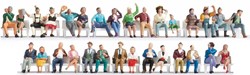 Noch 16045 H0 - Mega set, zittende figuren
