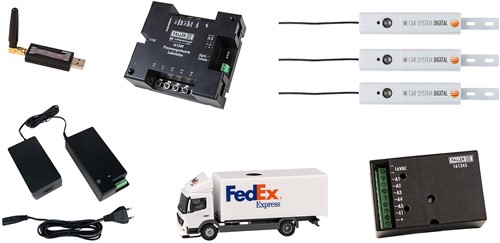 Faller 161328 H0 - Mercedes Benz Atego XXXLutz (HERPA) Faller Car System Digital-2