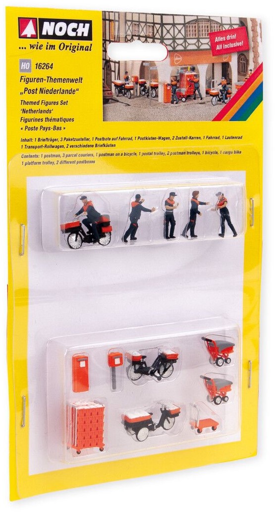 Set D'escaliers Noch 58303 - Pour Modélisme Ferroviaire échelle HO, Décoration Diorama
