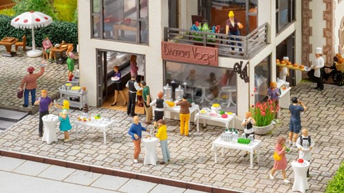 Noch 16275 H0 - Buffet figuren themawereld