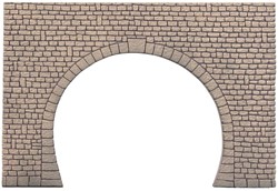 Faller 170866 H0 - Tunnelportaal, 2-sporig, natuursteen kubusvormig