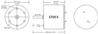 Micromotor.eu 1715S - Motor 17x15 - Single shaft-2