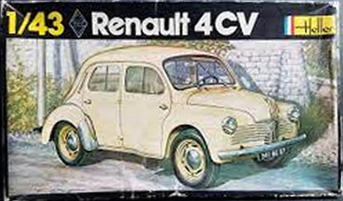 Heller 174 - Renault 4CV 1:43 (Open Verpakking)