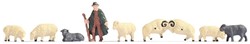 Noch 18210 H0 - Schaapherder en schapen
