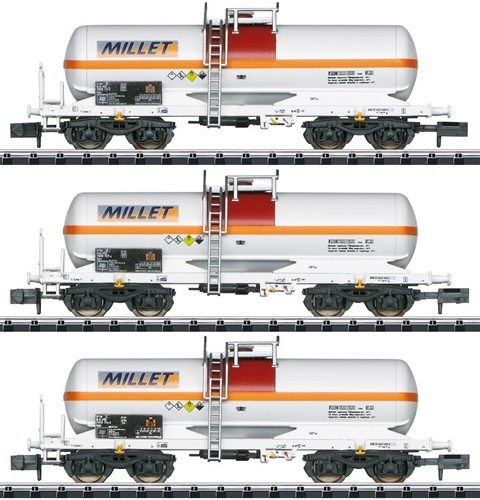 Minitrix 18266 N - Gierst Ketelwagenset
