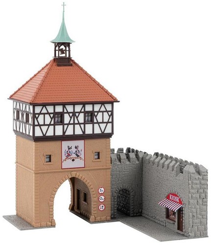 Faller 191789 H0 - Oude Stadspoort Met Muur-2