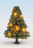 Noch 22111  - Kerstboom, verlicht