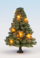 Noch 22111  - Kerstboom, verlicht