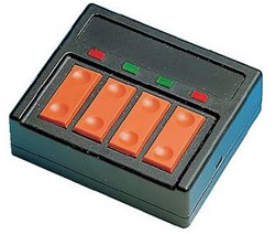 Roco 10520 H0 - 4-voudige Wisselschakelaar met Terugmelder