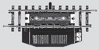 Märklin 2297 H0 - K-Rails 1/2=90mm Ontkoppelrail 1stuks