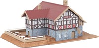 Faller 232138 N - Pension Zur Post Met Biertuin-2