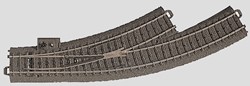 Märklin 24671 H0 - C-Rails Bocht Wissel Links 1stuks