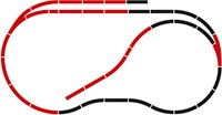 Marklin 24904 H0 - C-Rails Uitbreidingsset C4