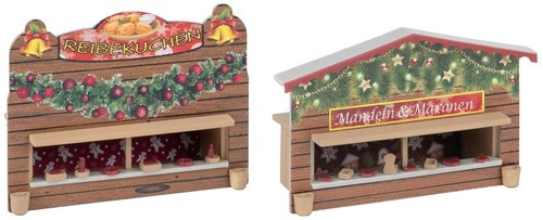 Faller 272020 N - 2 Kraampjes Op De Kerstmarkt-2