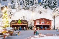 Faller 272021 N - 2 Kraampjes Op De Kerstmarkt
