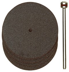 Proxxon 28 820 - DOORSLIJPSCHIJVEN Ø 38 MM, 5 ST. + HOUDER