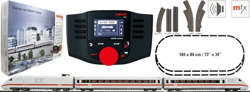 Marklin 29792 H0 - Digitale ICE 2' Startset met Mo'