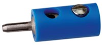 Brawa 3005 H0 - Querlochstecker, blau [100 Stück]