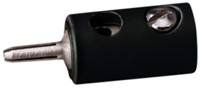 Brawa 3758 H0 - Querlochstecker, schwarz [10 Stück]