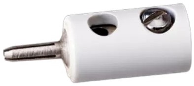 Brawa 3009 H0 - Querlochstecker, weiss [100 Stück]