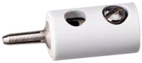 Brawa 3059 H0 - Stecker rund, weiss [10 Stück]