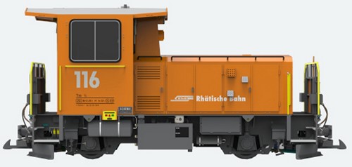 ESU X 30490 IIm - Diesellok, Pullman IIm, Schöma TM 2/2 lang, 116 RHB