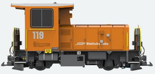 ESU X 30492 IIm - Diesellok, Pullman IIm, Schöma TM 2/2 lang, 119 RHB