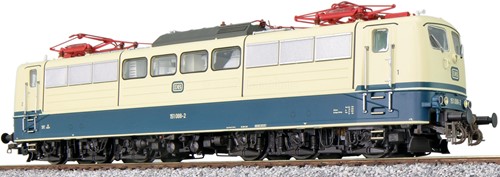 ESU 31036 H0 - Elektrische Locomotief, H0, BR 151, 151 088 DB, oceaanblauw/beige, Ep IV, LokSound, Pantograph, DC/AC