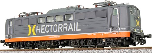 ESU 31038 H0 - Elektrische Locomotief, H0, BR 151, 162004 Hectorrail, Grijs/Oranje, Ep VI, LokSound, Pantograph, DC/AC